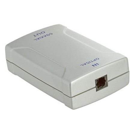 Cmple Cmple 266-N Optical Toslink Jack to Coaxial RCA Jack Digital Audio Converter 266-N